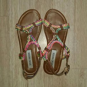 Like-New Steve Madden Girls Sandals Size 3